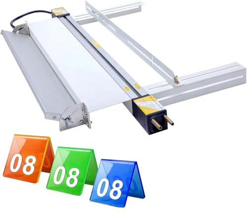 Plieuse Acrylique, Plieuse De Feuille De Plastique Chauffante Avec RéGlage De L'Angle Du Support, Plieuse PVC, Plieuse Acrylique, Plieuse De Vitrerie, éPaisseur 1 MM à 6 MM,30CM
