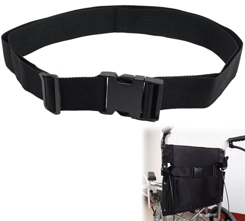 Cinturón de seguridad para silla de ruedas de 170 cm, hebilla ajustable, cinturón de cintura, cinturón de sujeción de asiento, silla alta, silla geriátrica, cinturón de seguridad extralargo para