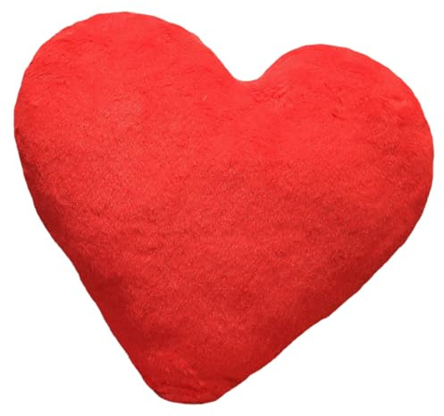 POPETPOP Cuscino Da Coccole Cuscino Per Schienale Del Divano Giocattolo Arredamento Per La Casa Arredamento Della Camera Da Letto Per Peluche Corto Rosso