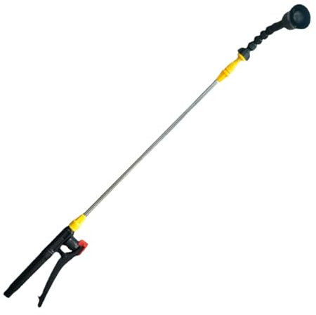Dualoai Lancia a Spruzzo Retrattile, Lancia a Spruzzo d'Acqua, 46,5 Cm - 83 Cm, Regolabile, Ergonomica, Accessorio per Irrigazione da Giardino Telescopica, Ugello Universale