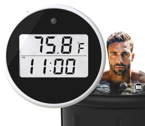 Termometro per bagno di ghiaccio - Timer digitale, Termometro portatile
