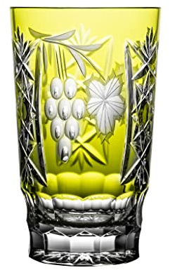 Ajka Marsala Reseda - Bicchiere da cocktail Highball in cristallo con scatola di piombo, 374,2 ml, unità singola