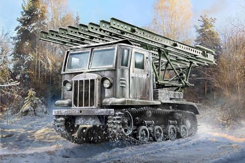 Zvezda -3700-STZ-5 avec BM-13 Katyusha, échelle 1/35, kit de modèle en Plastique, ZS3700