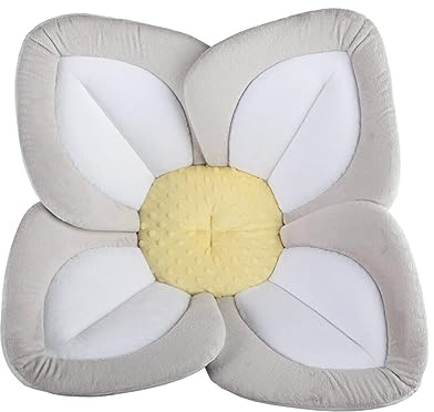 siduytin Inte lätt deformerad badblomma för nyfödda skonsam och mjuk mot bebisens hud Andas babybadblomma babybadsits, Grå sida, 80 cm