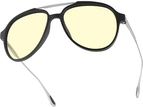 Gunnar Gaming and Computer Eyewear | Call of Duty Ghost Edition - Lens Tint: Amber/Sun Shift (Blocks 65% Blue Light & 100% UV Light) | Blue Light Blocking Glasses | Reduce eye strain & dryness