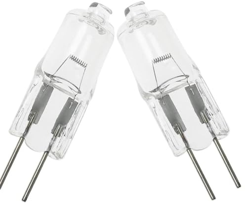 JZLBBC Bombillas halógenas G4 30W 6V Bombillas de microscopio G4 6V 25W lámpara cápsula transparente 2 pines regulable blanco cálido 5PC 30W