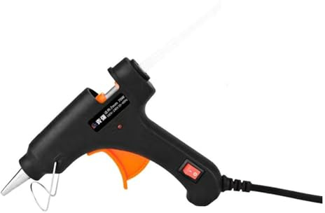 Pistola Silicona Caliente, Pistola de pegamento de fusión en caliente de 70W, minipistolas industriales con barras de pegamento de 7mm, herramienta de reparación termoeléctrica de temperatura térmica