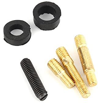 Leftwei Bilantenn i Kolfiber, Kort Universalantenn, Svart Dekorativ Antenn i Aluminiumlegering med 3,5 Cm Skruv, Perfekt för Mini
