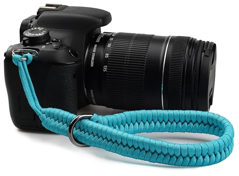 SUNYA Camera Wrist Strap for Photographers Paracord Rope Camera Hand Strap Compatible for DSLR or Mirrorless Camera