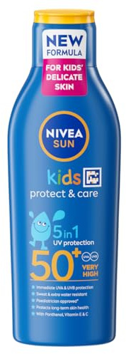 NIVEA SUN Protect & Care Barnlotion SPF 50+, 200 ml