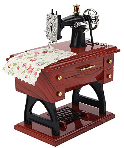 Fayemint Carillon per Macchina da Cucire, Carillon per Macchina da Cucire Vintage, Creativo Macchina da Cucire Carillon Musicale, per Regali di Nozze di Compleanno per La Casa
