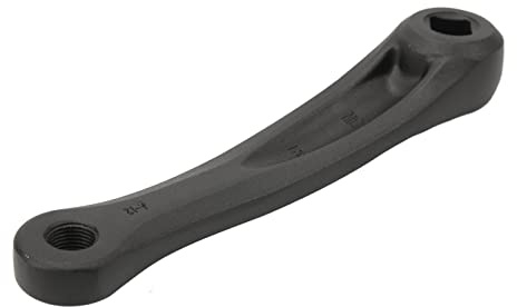KENANLAN Manivelle de vélo gauche 152 mm en alliage d'aluminium avec trou, accessoire de rechange pour vélo électrique, pliable, vélo de route