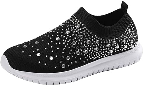 Basket Femme sans Lacets Confortable, Basket Femme Été À Enfiler, Chaussure De Marche À Plateforme, Chaussure Sport Respirantes, Sneaker Chic Antidérapante, Sneaker Slip on Tendance, Shoes Leger