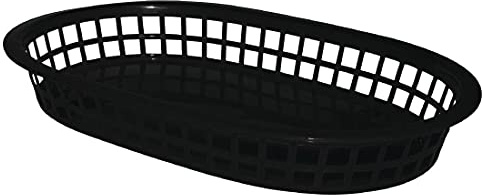 Olympia Oval Food Basket Black 40Hx 275Wx 175Dmm Innovative Design with New Features