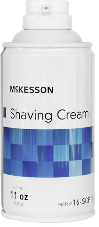 McKesson Foamy Shaving Cream Bulk, Foam Lavender Scented for Men and Women, 11 oz, 48 Count