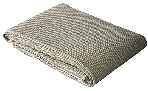 WELTEK - Hitzeschutztuch, 0,9 x 2 m, feuerfest, M0, 1300 °C, Silikonfaser, Induktion, Vermiculite