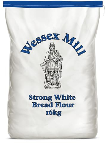 Wessex Mill Strong White Bread Flour - 16kg | High Protein Bread Flour