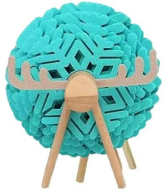 ZBDZSW Sottobicchiere in feltro a forma di pecora, stoviglie creative, per bevande calde, tazze da tè, tovaglietta in feltro, decorazione superiore a forma di alce natalizia
