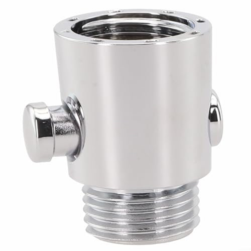 Valvola di arresto regolabile per soffione doccia per uso ecologico dell'acqua in bagno (galvanizzazione)