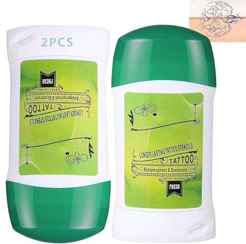 Unihuby 2 pezzi Tattoo Stencil Gel per tatuaggi e tatuaggi in gel per stencil Stencils Stuff Transfer Tatuaggi accessori