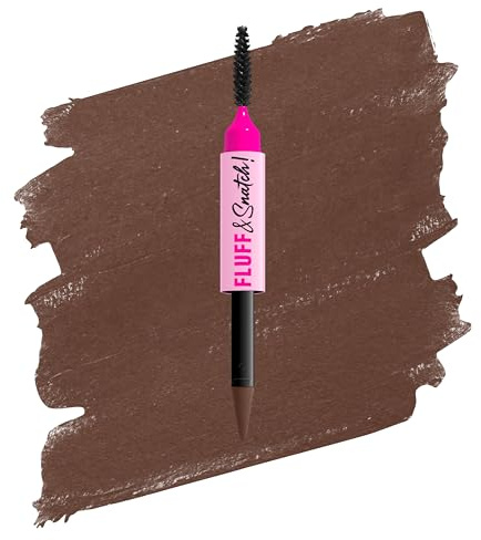 NYX Professional Makeup Fluff & Snatch Brow Powder Pen, Penna per Sopracciglia, Effetto Volumizzante, Finish Opaco, Fino a 24 Ore di Tenuta*, Formula da Crema a Polvere, Shade: 05 Cool Ash Brown, 1g