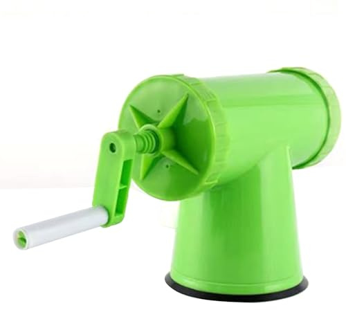 Cocoarm Embutidora Manual de Salchichas Relleno de Salchichas ABS con 4 Tubos 31 X 17,3 Cm Máquina para Hacer de Mano con Base de Ventosa para Caseras Uso en la Cocina