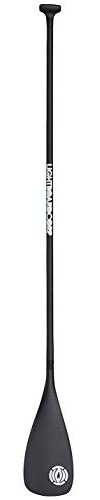 Light 100% Carbono Endurance Race Paddle Fix Remo de Surf, Unisex Adulto, Negro, Uni