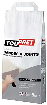 Enduit bande à joint poudre TOUPRET 5Kg - SABJ05