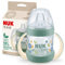 NUK for Nature Gobelet à bec verseur | 150 ml | Poignées et bec verseur en forme de poitrine | Anti-fuite | 6 à 18 mois | Anti-colique | Contrôle de la température | Matériaux durables, sans BPA |