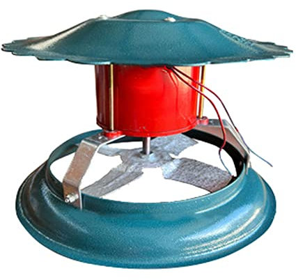 Chimney Fan Extractor 120W Electric Flue Exhaust Fan for Fireplace, BBQ Hut, Wood Oven, and Thermo Stove