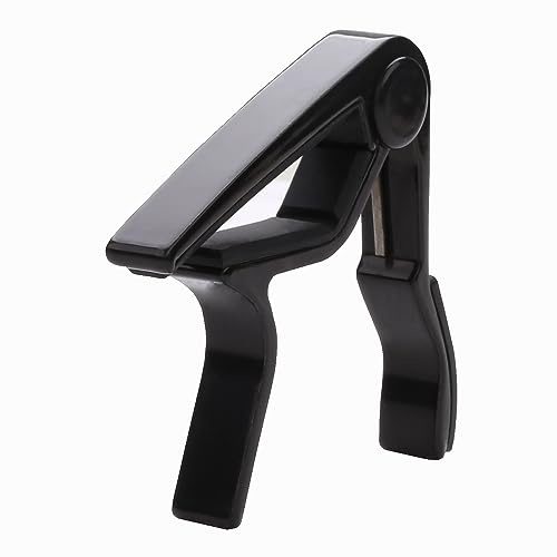 Ukelele Capo, color palisandro, para soprano, concierto, tenor, barítono – Ukelele Professional Capo (negro)
