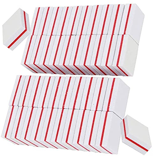 Polissoirs Ponçage Tampon Blocs De Ponçage Tampons Bloc Tampon à Ongles Pour Polir Et Réparer Les Surfaces IrrégulièRes Des Ongles, Les Ongles Naturels Et Les Ongles En Gel 50 Pièces