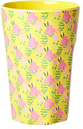 Melamin großer Becher - Gelb - Sunny Days Print