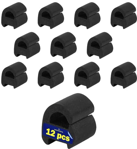 12 x Pieds Caoutchouc Grille Gaziniere Gaz 10x9mm C00039148 pour Ariston