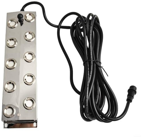 Sistema de generación de niebla con múltiples boquillas para adaptarse eficazmente a todas tus necesidades al aire libre (diez cabezas)