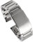 kongsou Schwarzes Edelstahl-Uhrenarmband für Diesel DZ4316 DZ7395 DZ7305. Massives Metall-Uhrenarmband für Herren(A1,26mm)