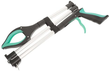 TOYANDONA Pieghevole Trash Picker Grabber Strumento Per Raccogliere Rifiuti Con Manico Per Anziani e Pulizie Outdoor Realizzato Facile Da Riporre e Utilizzare