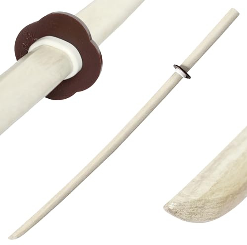 DEPICE Bokken White Oak Japan Style - Aikido, Iaido, Kenjutsu, Martial Arts, Budo - 101 cm