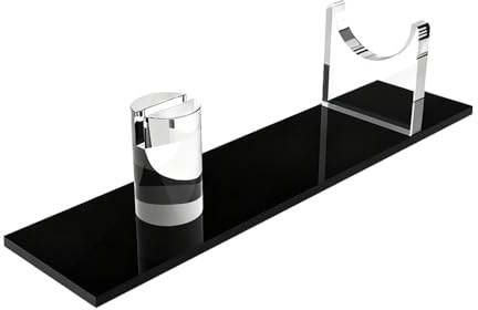 MiOYOOW Expositor de cuchillos, portacuchillos, soporte de escritorio de acrílico, soporte fijo para colección y almacenamiento, para decoración del hogar, la cocina y la cabaña