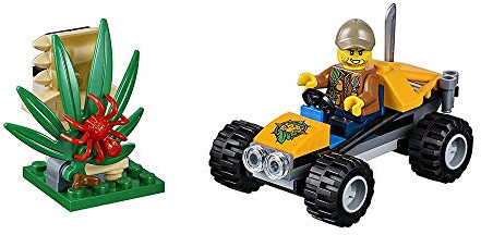 LEGO City Jungle Explorers Jungle Buggy 60156 Building Kit (53 Piece)