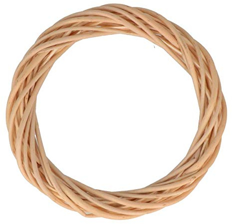Artemio Couronne en osier à décorer Multicolore 30 cm