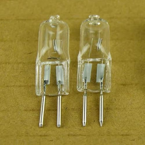 LEDLOCLB Halogen G5.3 Bulbs 12V 75W 2 Pin Halogen Lamps Each Bulb Comes with Inner Box, Suitable for Home Decoration,110V -75W,10pcs