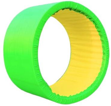 Amagogo Crawling Circle Children's Crawling Toy Sensory Training Rolling Prop Cloth Material Suitable for Parent Child Outdoor Interactive Game K, Green