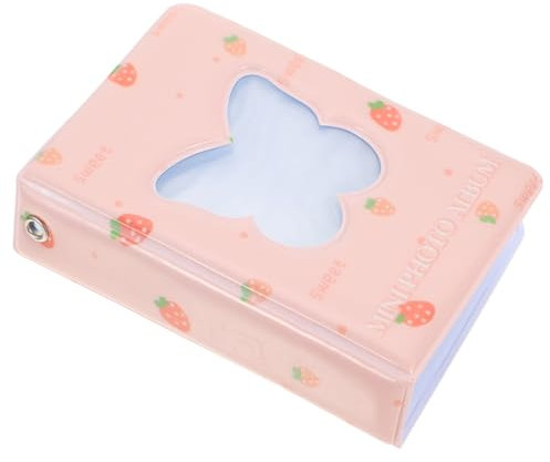 Zerodeko Minialbum Zur Fotoaufbewahrung in Schmetterlingsform Für 3 X 3 Zoll Große Fotos Für Paare Und Freunde Wasserabweisender Einband