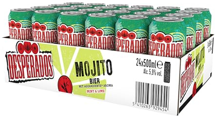 Desperados Mojito Dose Biermischgetränk Einweg (24 x 0.5 l)