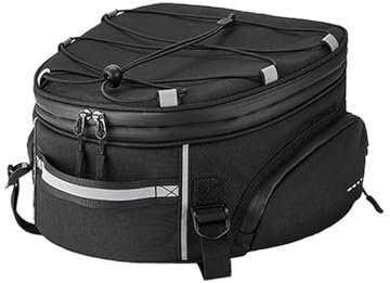Motorradtasche Gepäcktaschen Universal Für R1200GS R1200 GS R1250 GS R1250GS R 1200GS R 1250 GS GSA ADV LC Motorrad Hecktaschen Hecktasche Gepäcktaschen Rack Top Cases Motorrad Hecktasche(18L Tailbag)