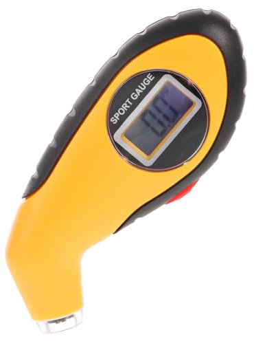 PRETYZOOM Manometro Digitale per Pneumatici Auto Misuratore Pressione Pneumatici e Portatile Tester per Auto Design e Versatile