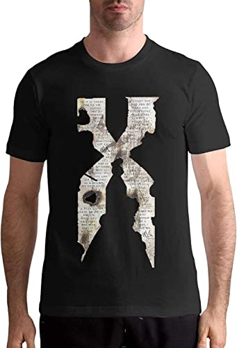DMX T Shirts Shirt Mans Comfortable Short Sleeve Cotton T-Shirt Tops (X-Large)