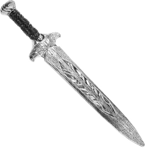 YARNOW Espada para Cosplay Réplica Romana Ancha Ligera y Resistente para Disfraces y Fiestas Temáticas Accesorio Reutilizable para Adultos