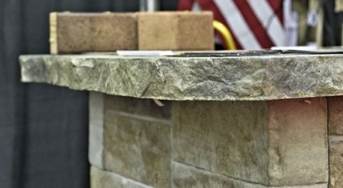 Freeform Edge Concrete Countertop Form - Stone